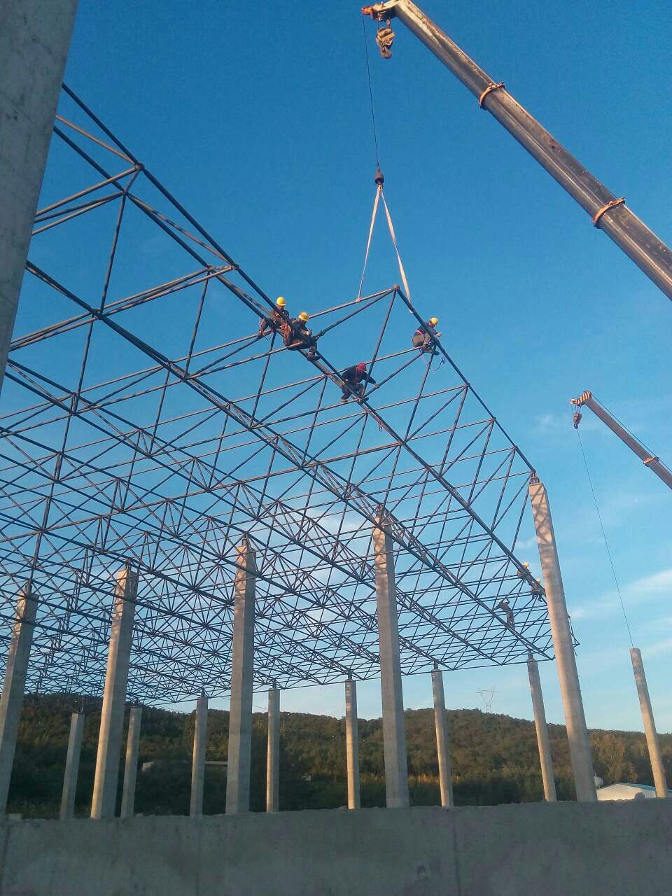 巢湖汪清物流园网架