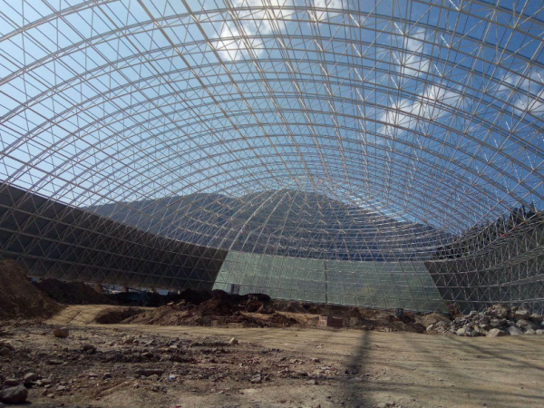 巢湖干煤棚网架加工案例