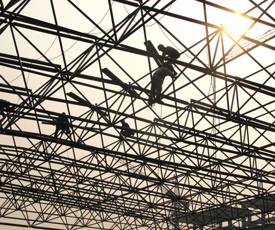 巢湖厂房网架安装